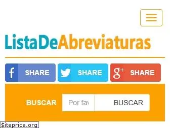 listadeabreviaturas.com