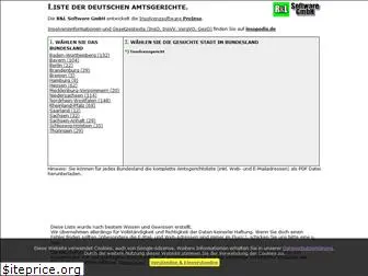 liste-amtsgerichte.de