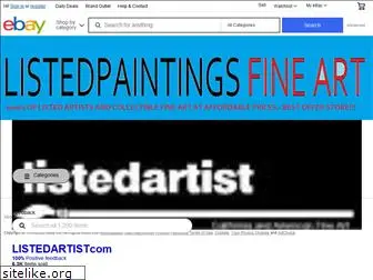 listedartist.com