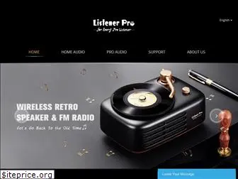 listenerpro.com