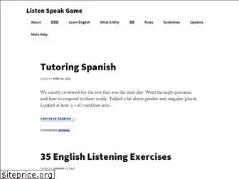 listenspeakgame.com