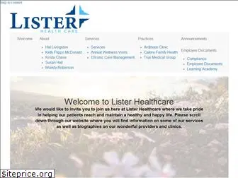 listerhealthcaregroup.com