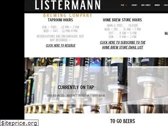 listermannbrewing.com