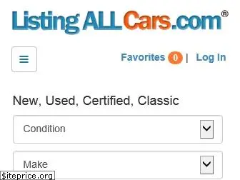listingallcars.com