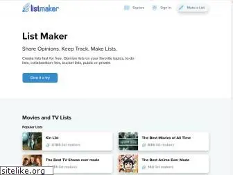 listmaker.com