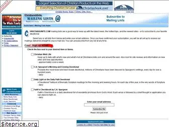 lists.christiansunite.com