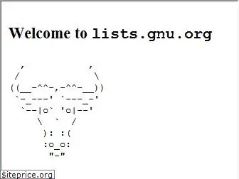 lists.gnu.org