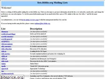 lists.ibiblio.org