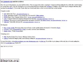 lists.jammed.com