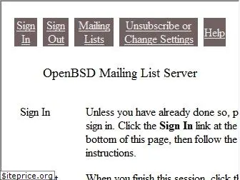 lists.openbsd.org