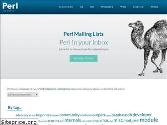 lists.perl.org