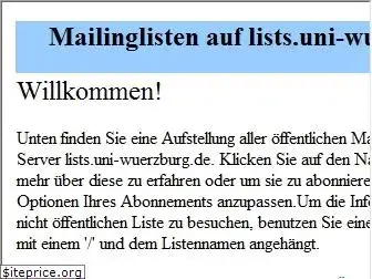 lists.uni-wuerzburg.de