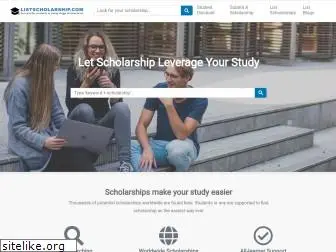 listscholarship.com