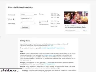 litecoinminingcalculator.com