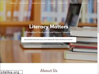 literacy-matters.net