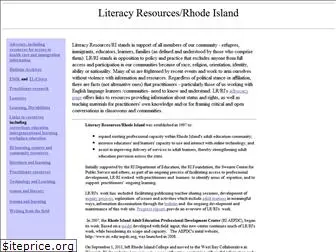 literacyresourcesri.org