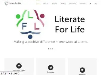 literateforlife.org