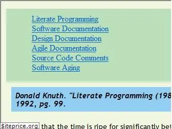 literateprogramming.com