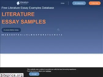 literatureessaysamples.com