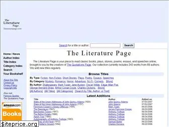 literaturepage.com
