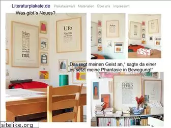 literaturplakate.de