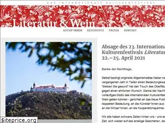 literaturundwein.at