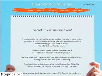 lithiapowdercoating.com
