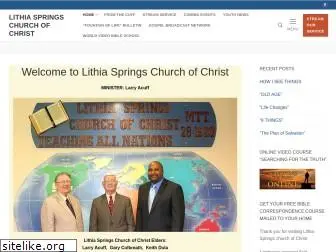 lithiaspringschurchofchrist.com