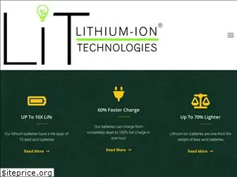 lithiumiontechnologies.com