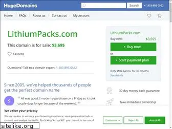 lithiumpacks.com
