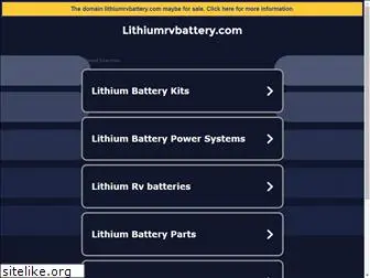lithiumrvbattery.com