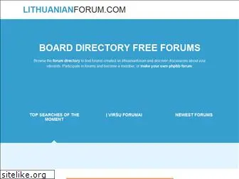 lithuanianforum.com