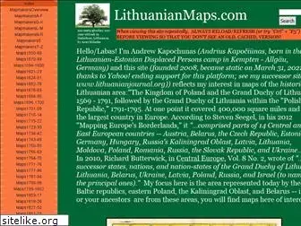 lithuanianmaps.com