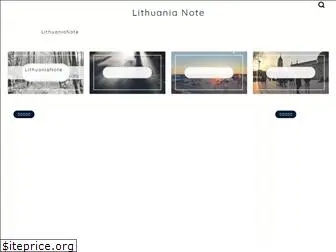 lithuanianote.com