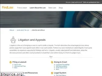 litigation.findlaw.com