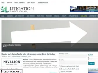 litigationfinancejournal.com