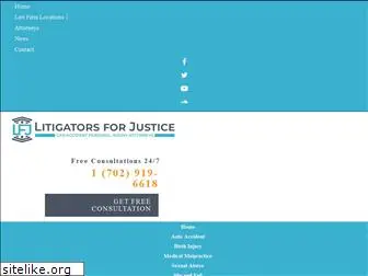 litigatorsforjustice.com