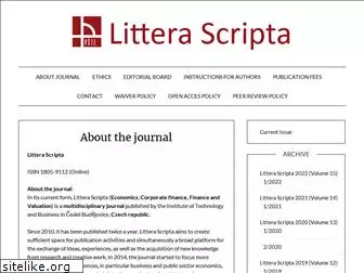 littera-scripta.com