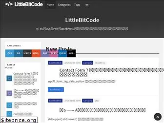 little-bit-code.work