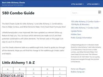 Little Alchemy Cheats - 580 Elements
