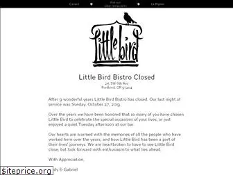 littlebirdbistro.com