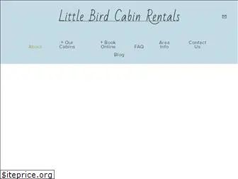 littlebirdcabinrentals.com