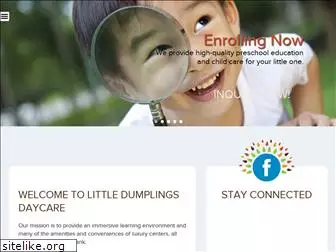littledumplingsdaycare.com