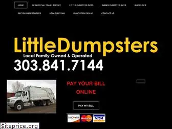 littledumpsters.com