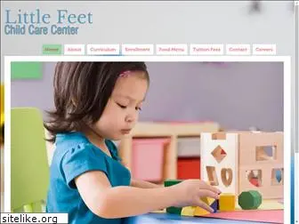 littlefeetchildcarecenter.com