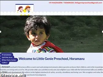 littlegeniepreschool.com