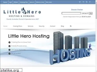 littleherohosting.com