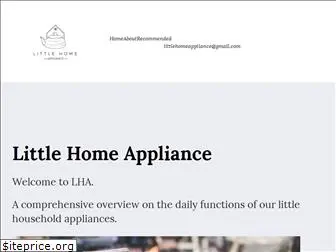 littlehomeappliance.com