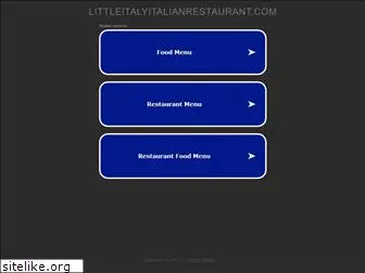 littleitalyitalianrestaurant.com