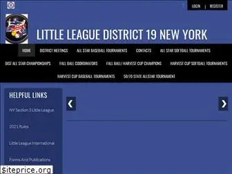 littleleaguedistrict19ny.com